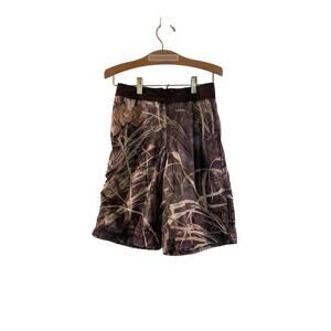 REALTREE Boy’s Camo Board Shorts / Size: Large 10-12